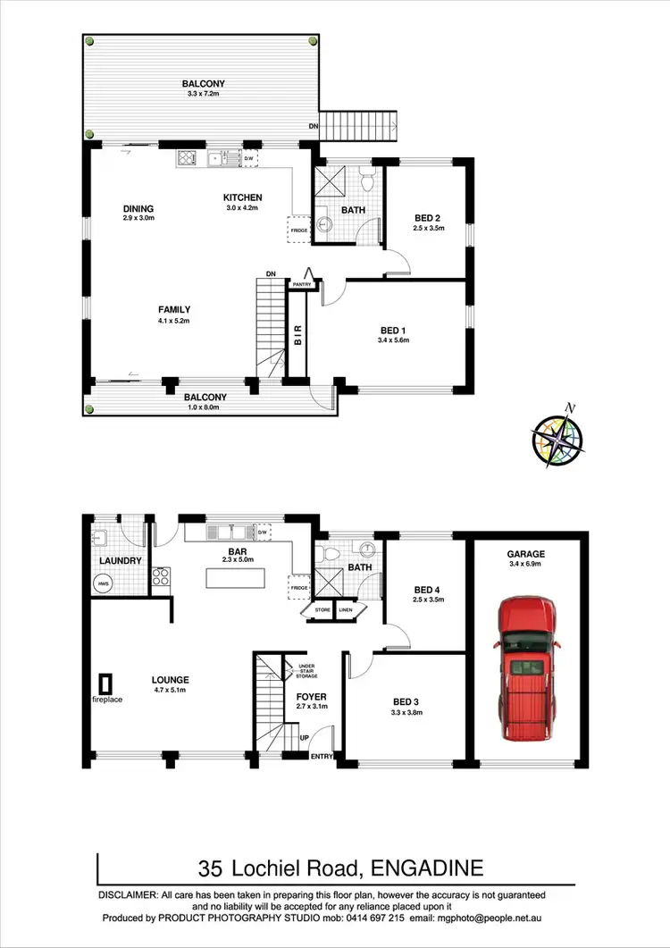 Floorplan of Homely house listing, 35 Lochiel Road, Engadine NSW 2233