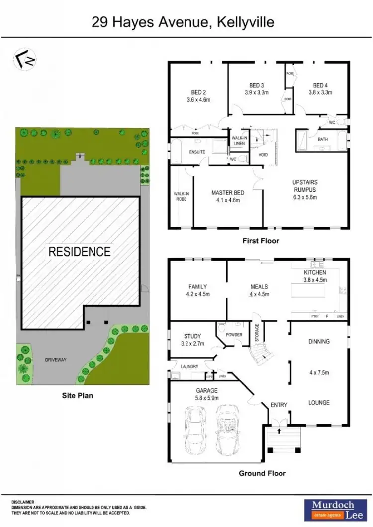 Floorplan of Homely house listing, 29 Hayes Avenue, Kellyville NSW 2155