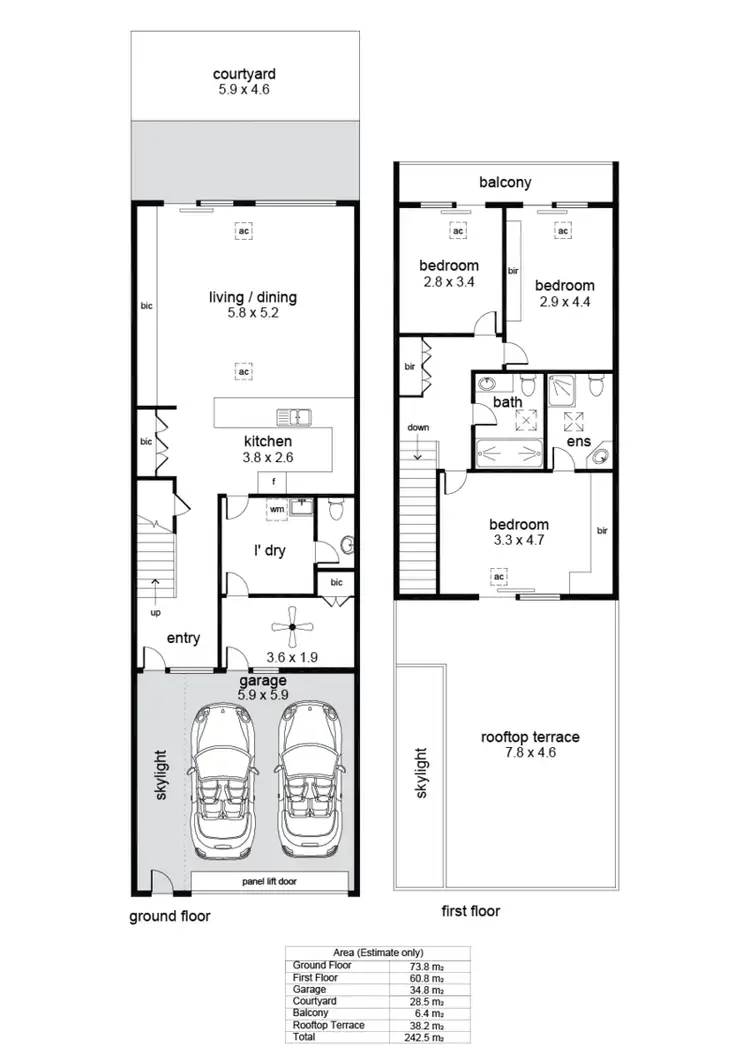 Floorplan of Homely house listing, 13 Little Sturt Street, Adelaide SA 5000