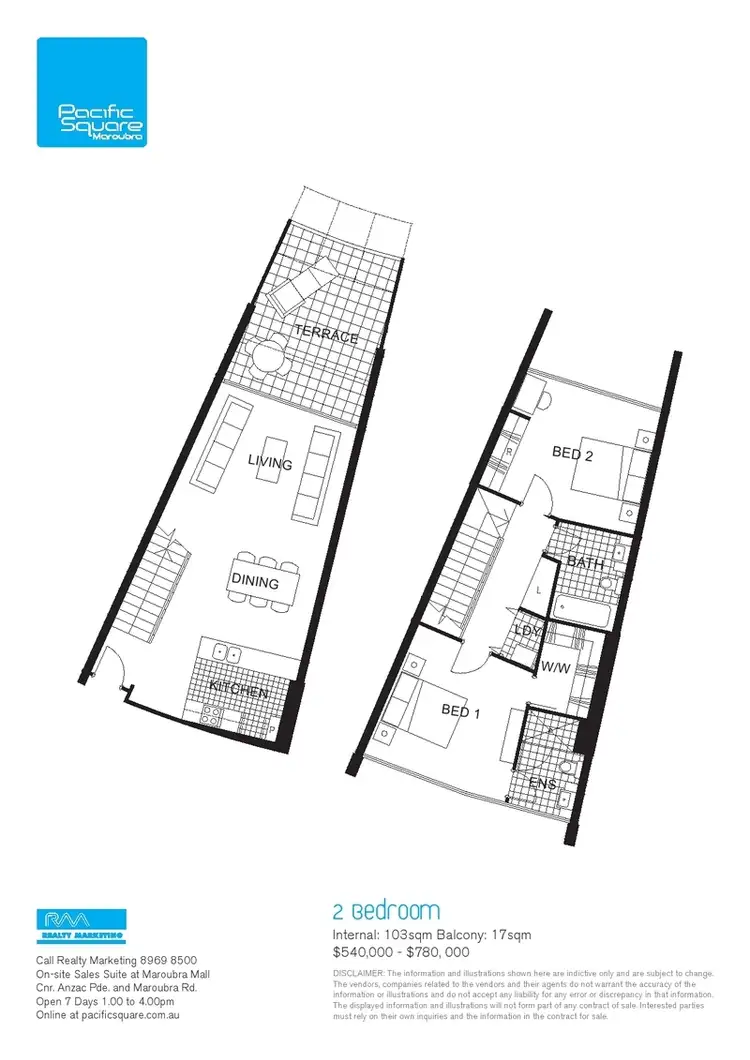 Floorplan of Homely apartment listing, 211/747 Anzac Parade, Maroubra NSW 2035