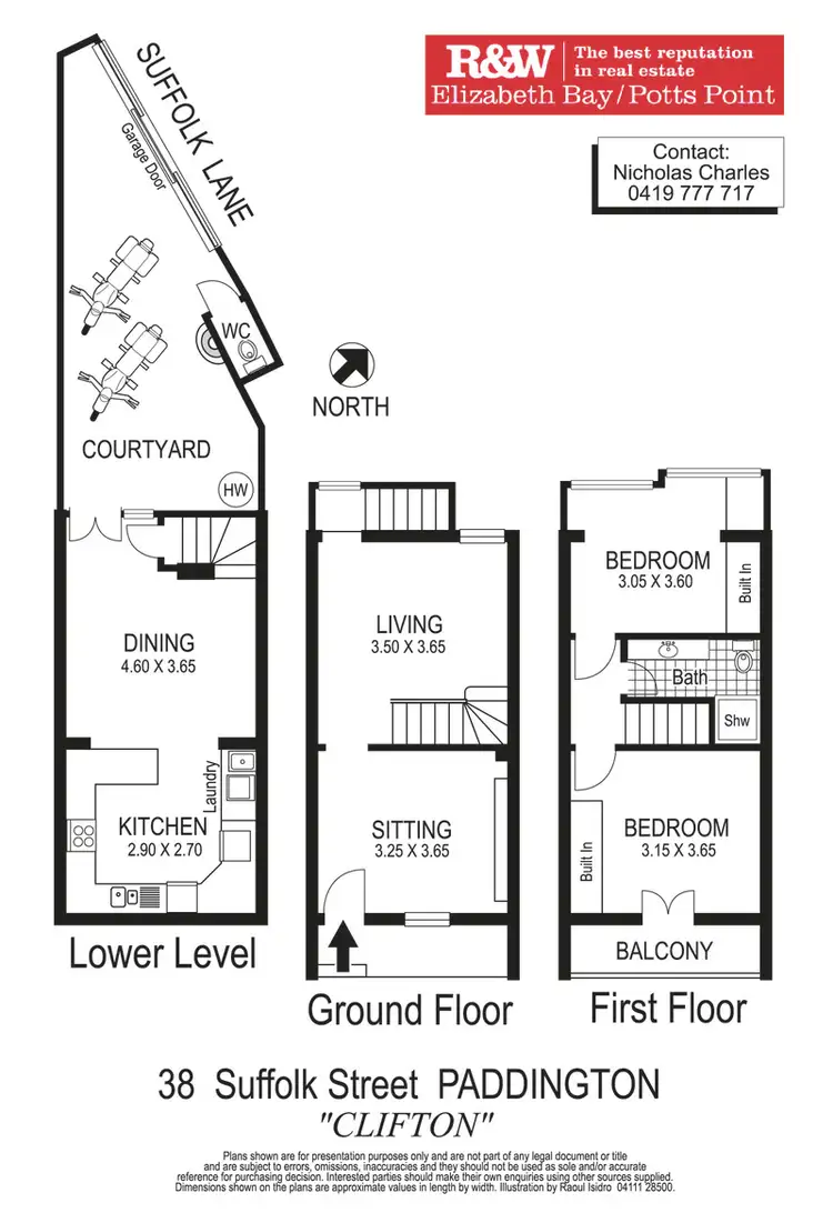 Floorplan of Homely house listing, 38 Suffolk Street, Paddington NSW 2021