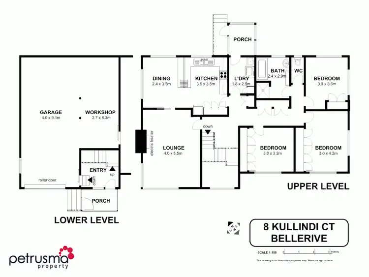 Floorplan of Homely house listing, 8 Kullindi Court, Bellerive TAS 7018