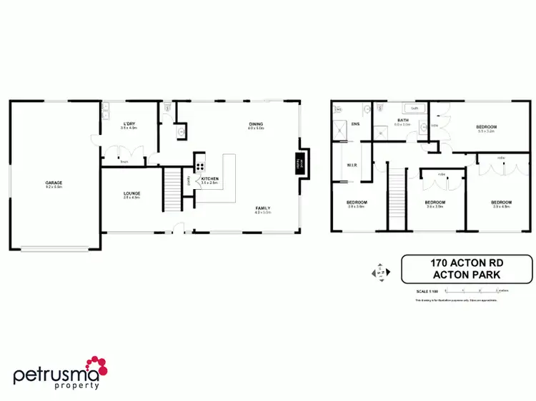 Floorplan of Homely house listing, 170 Acton Road, Acton Park TAS 7170