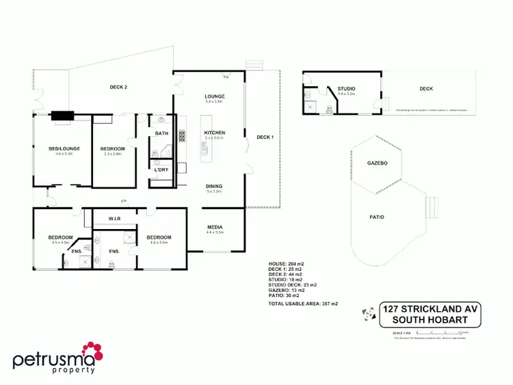 Floorplan of Homely house listing, 127 Strickland Avenue, South Hobart TAS 7004