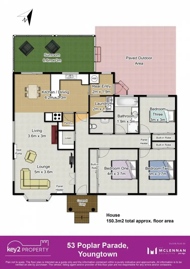 Floorplan of Homely house listing, 53 Poplar Parade, Youngtown TAS 7249