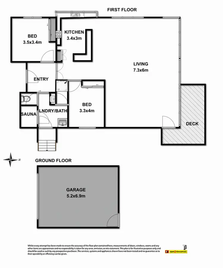 Floorplan of Homely house listing, 36 Noel Street, Apollo Bay VIC 3233