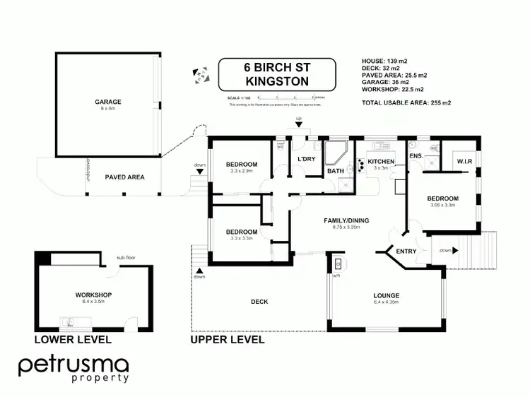 Floorplan of Homely house listing, 6 Birch Street, Kingston TAS 7050
