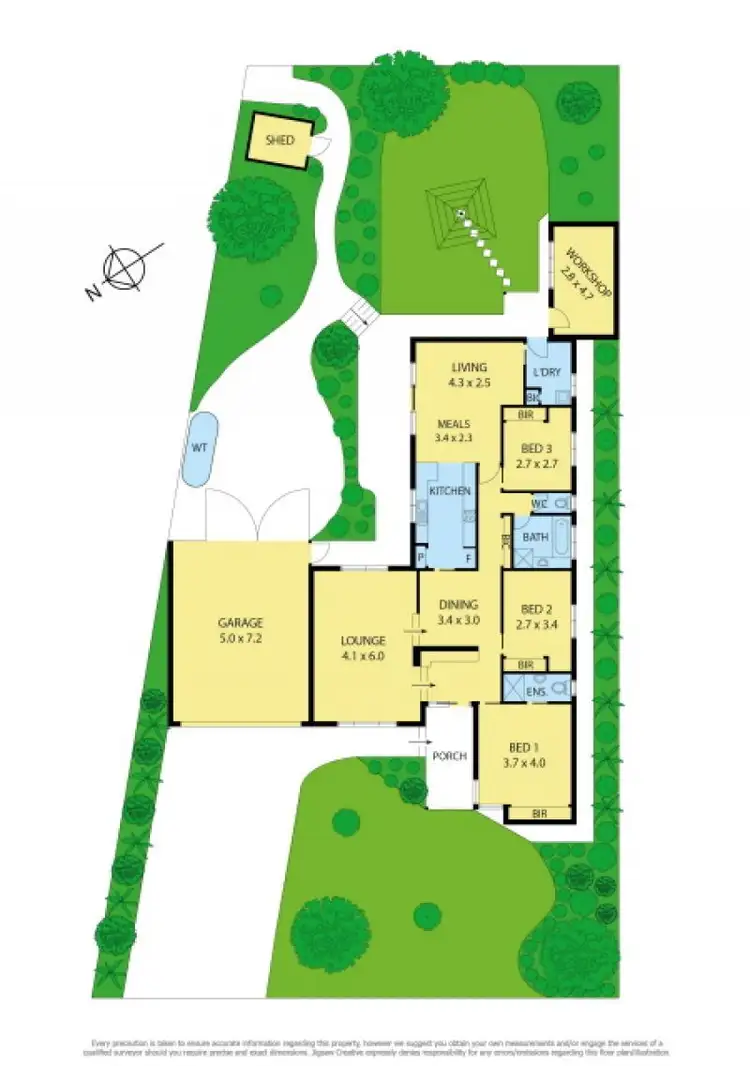 Floorplan of Homely house listing, 33 Barrabool Road, Belmont VIC 3216