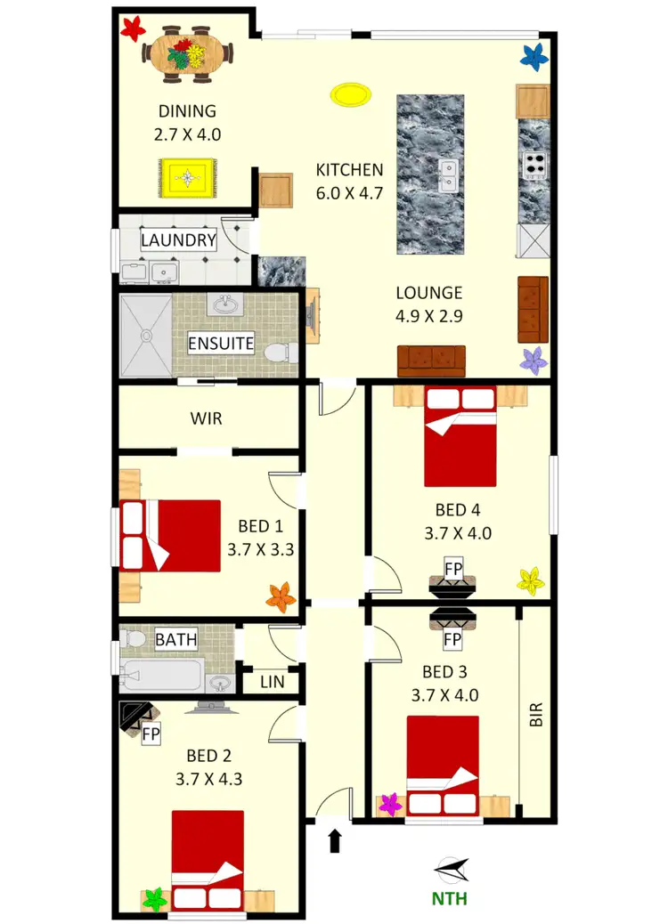 Floorplan of Homely house listing, 260 Holden Street, Ashbury NSW 2193