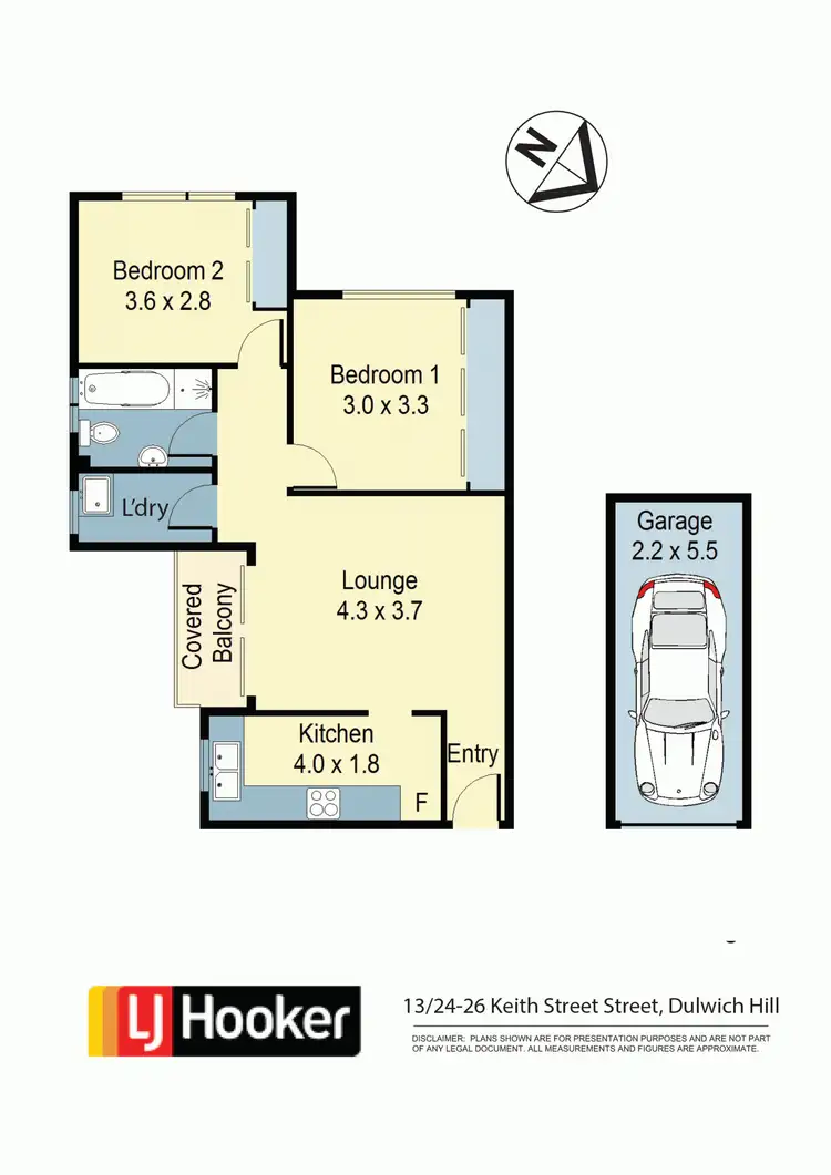 Floorplan of Homely apartment listing, 13/24-26 Keith Street, Dulwich Hill NSW 2203