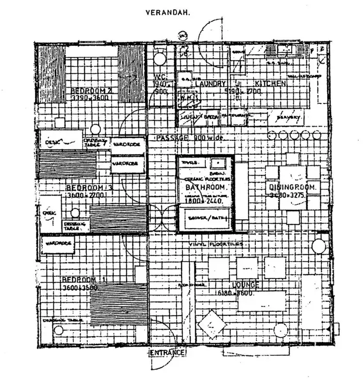 Floorplan of Homely house listing, 11 Glencoe Crescent, Tiwi NT 810
