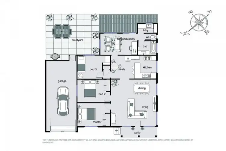 Floorplan of Homely house listing, 41 Riley Street, Mccrae VIC 3938