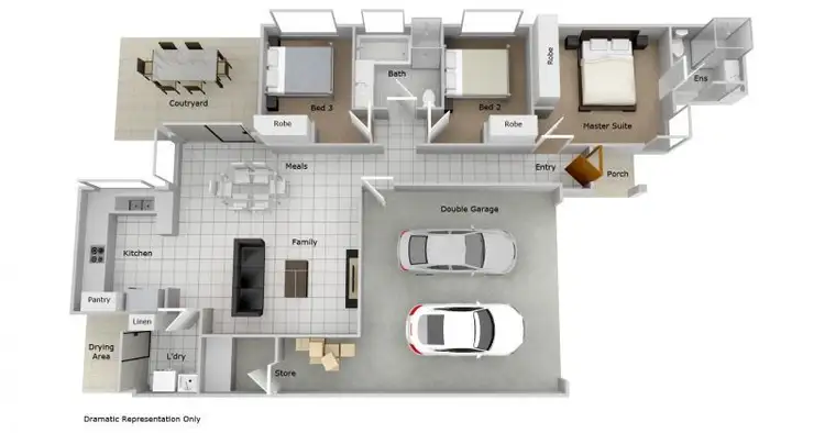 Floorplan of Homely villa listing, D/9 Ungaroo Road, Westminster WA 6061