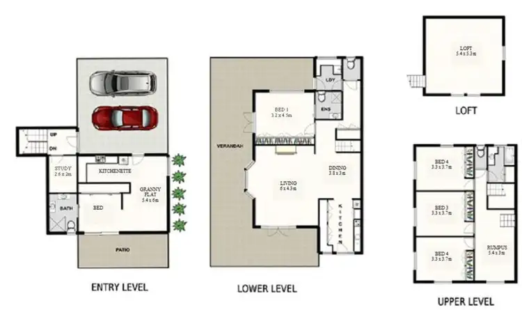 Floorplan of Homely house listing, 24 Hannah Street, Mount Ommaney QLD 4074