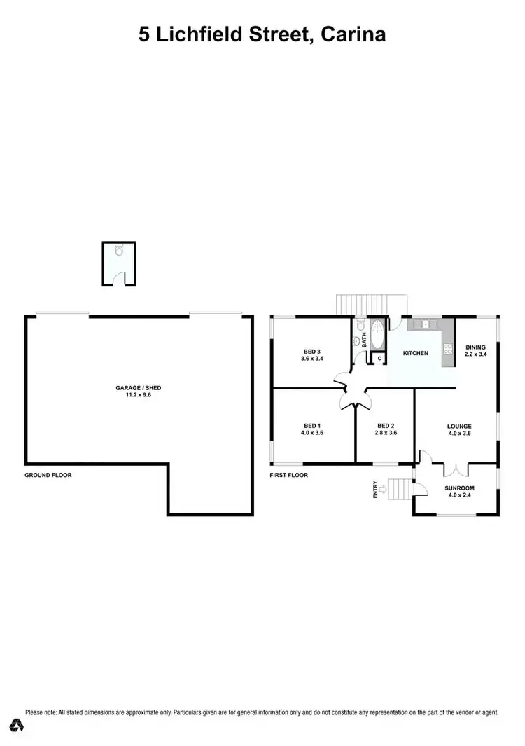 Floorplan of Homely house listing, 5 Lichfield Street, Carina QLD 4152
