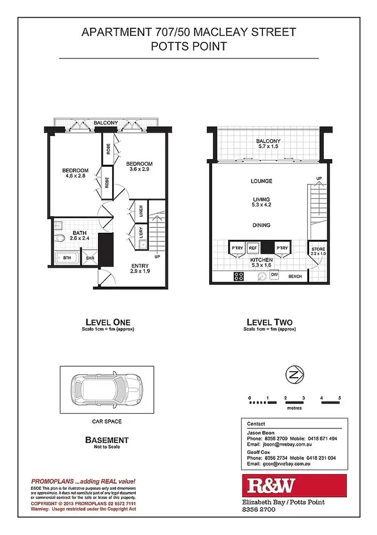 Floorplan of Homely apartment listing, Top Floor/50 Macleay Street, Potts Point NSW 2011