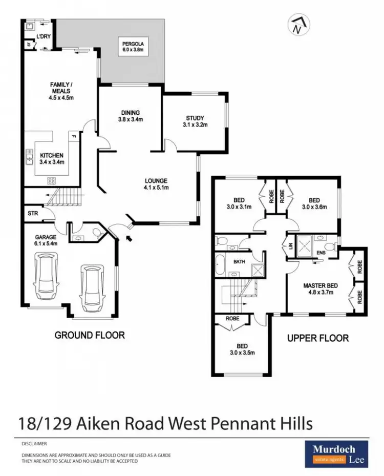 Floorplan of Homely house listing, 18/129 Aiken Road, West Pennant Hills NSW 2125