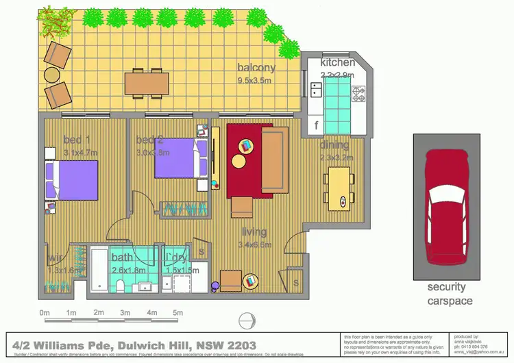 Floorplan of Homely apartment listing, 4/2 Williams Parade, Dulwich Hill NSW 2203
