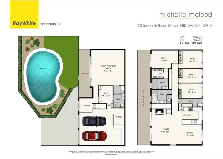 Floorplan of Homely house listing, 33 Ironbark Road, Chapel Hill QLD 4069