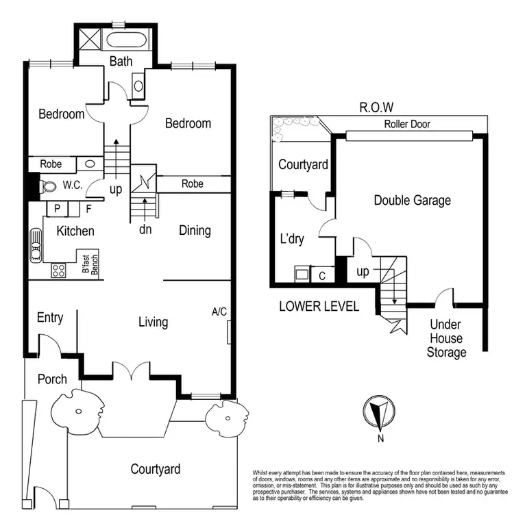 Floorplan of Homely townhouse listing, 69 Wood Street, Preston VIC 3072