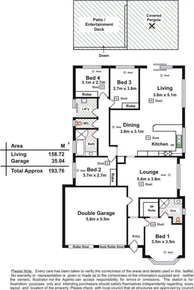 Floorplan of Homely house listing, Address available on request