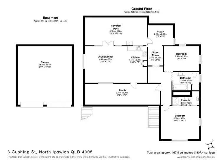 Floorplan of Homely house listing, 3 Cushing Street, North Ipswich QLD 4305