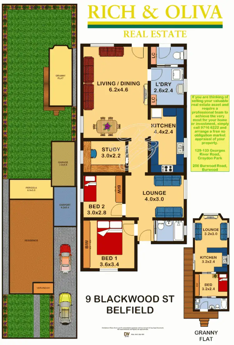 Floorplan of Homely house listing, 9 Blackwood Street, Belfield NSW 2191