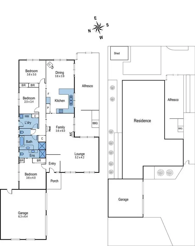 Floorplan of Homely house listing, 16 Corangamite Drive, Corio VIC 3214