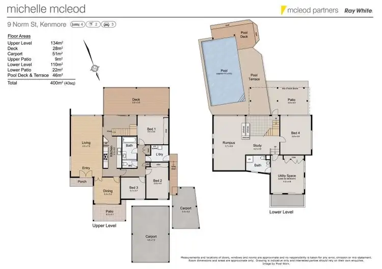 Floorplan of Homely house listing, 9 Norm Street, Kenmore QLD 4069
