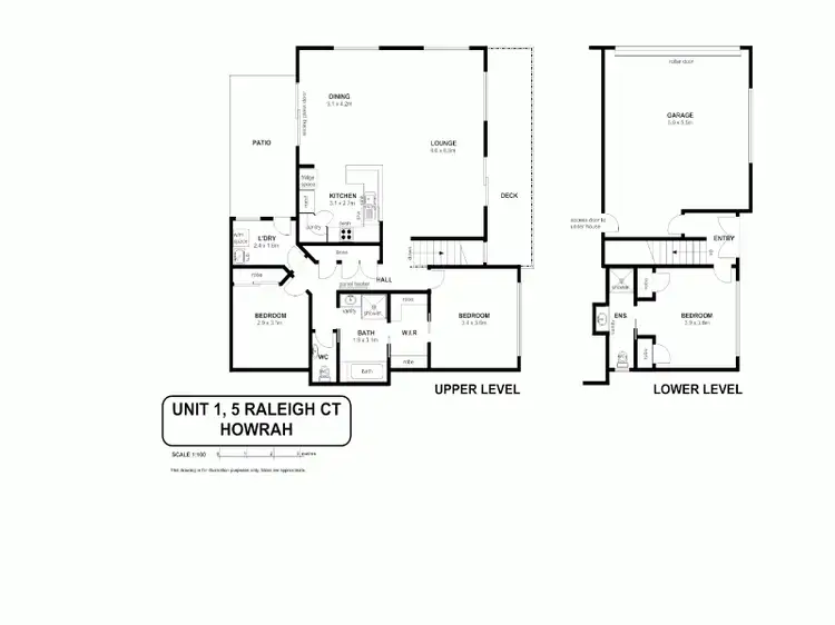 Floorplan of Homely house listing, 1/5 Raleigh Court, Howrah TAS 7018
