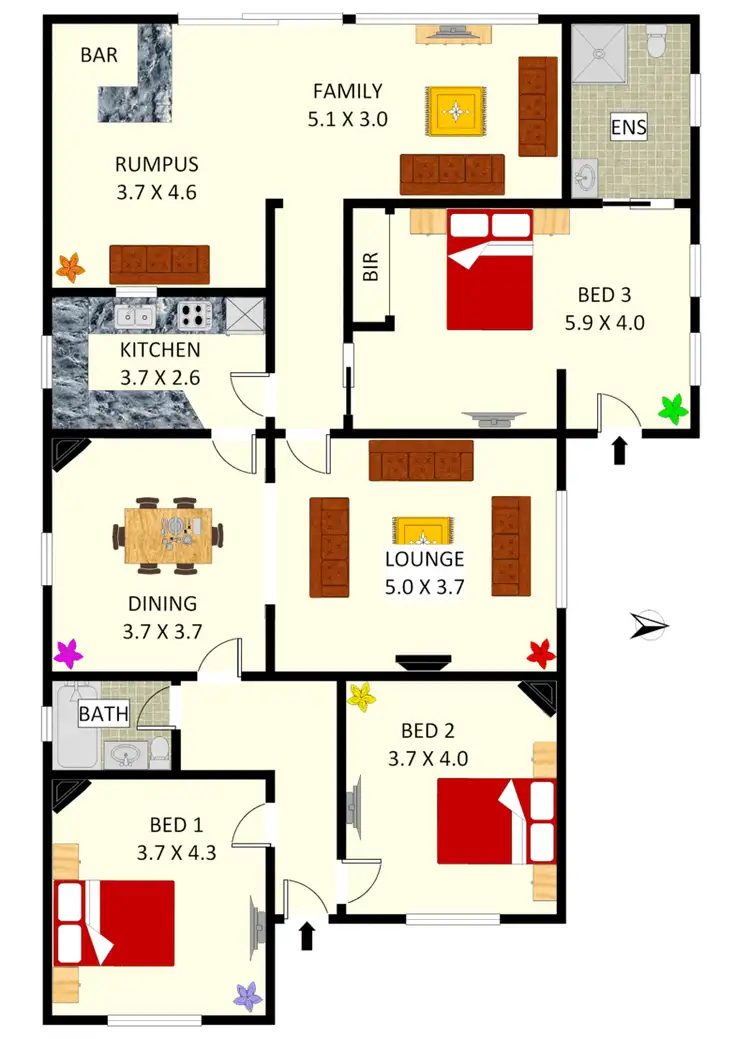Floorplan of Homely house listing, 35 Hardy Street, Ashfield NSW 2131