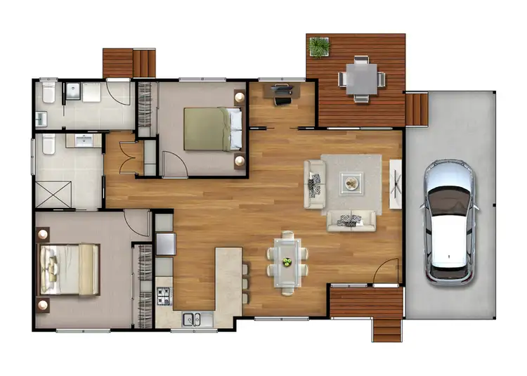 Floorplan of Homely house listing, 48/137 Mount View Road, Cessnock NSW 2325