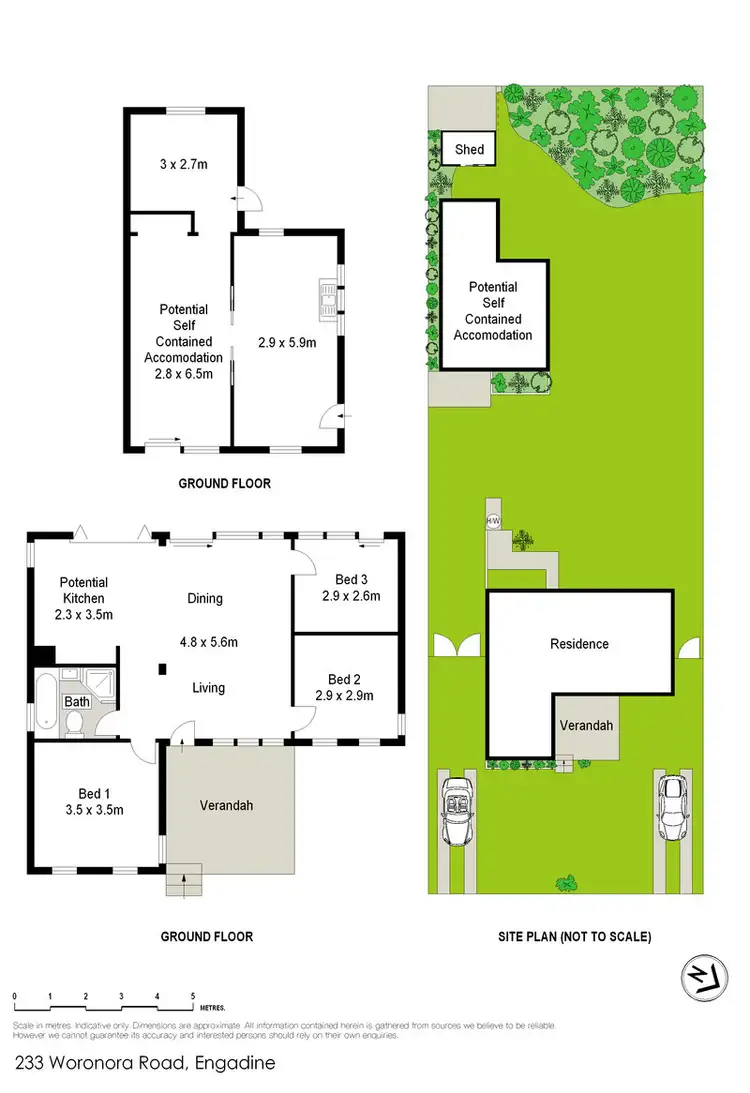 Floorplan of Homely house listing, 233 Woronora Road, Engadine NSW 2233