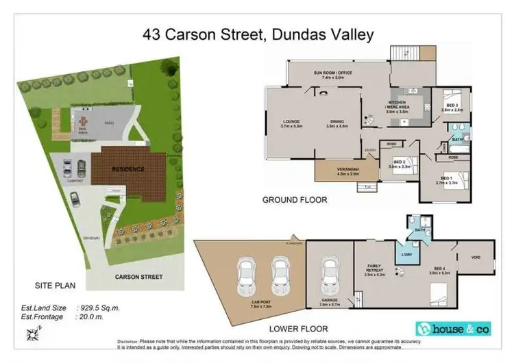 Floorplan of Homely house listing, 43 Carson Street, Dundas Valley NSW 2117