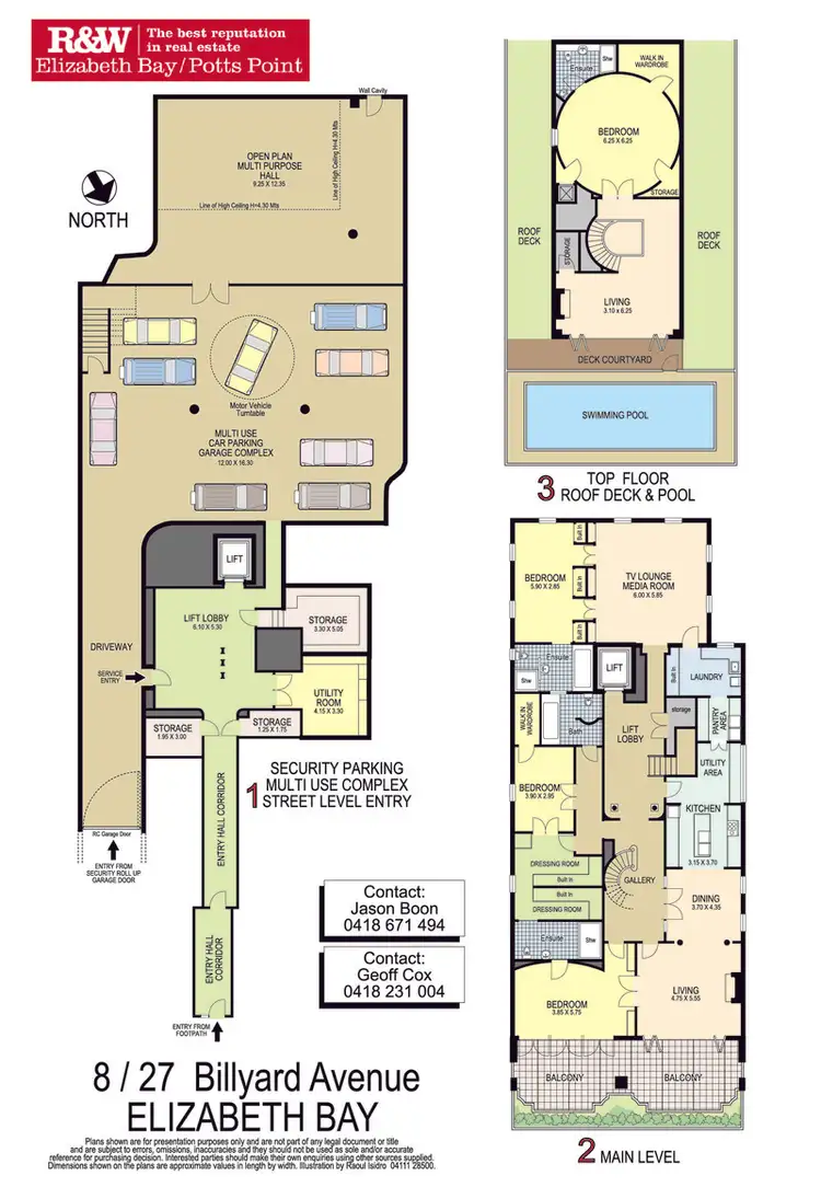 Floorplan of Homely apartment listing, 8/27 Billyard Ave, Elizabeth Bay NSW 2011