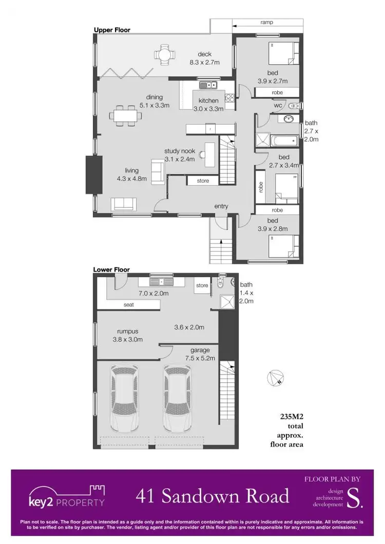 Floorplan of Homely house listing, 41 Sandown Road, Norwood TAS 7250