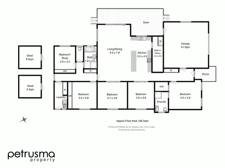 Floorplan of Homely house listing, 47 Presnell Street, Granton TAS 7030