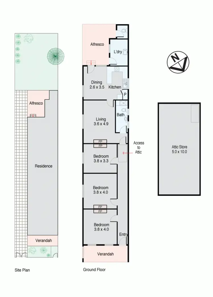 Floorplan of Homely house listing, 23 Barnsbury Grove, Dulwich Hill NSW 2203