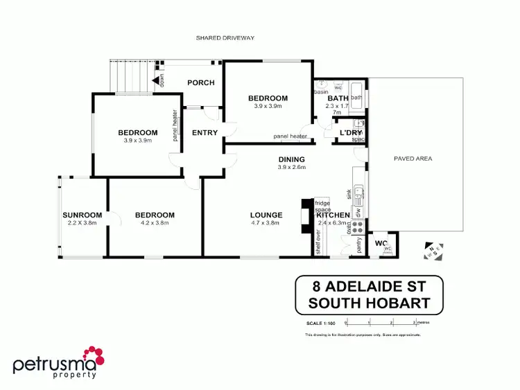 Floorplan of Homely house listing, 8 Adelaide Street, South Hobart TAS 7004