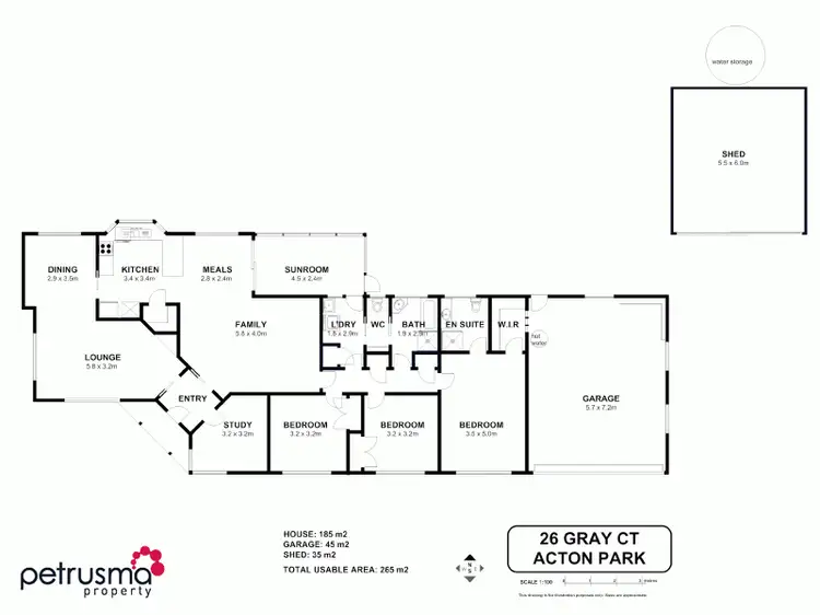 Floorplan of Homely house listing, 26 Gray Court, Acton Park TAS 7170