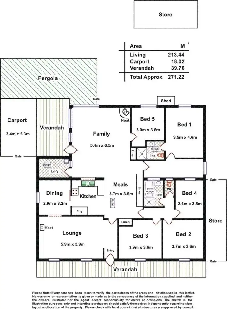 Floorplan of Homely house listing, Address available on request