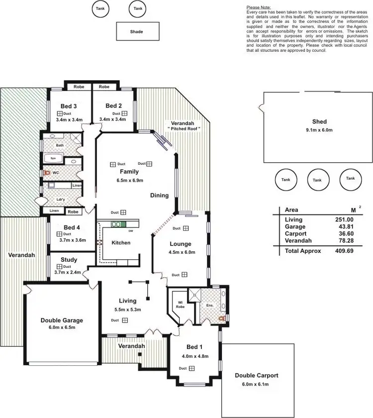 Floorplan of Homely house listing, Address available on request