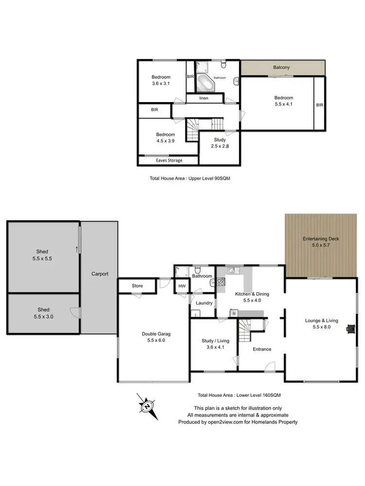 Floorplan of Homely house listing, 6687 Channel Highway, Deep Bay TAS 7112