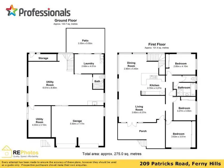 Floorplan of Homely house listing, 209 Patricks Road, Ferny Hills QLD 4055