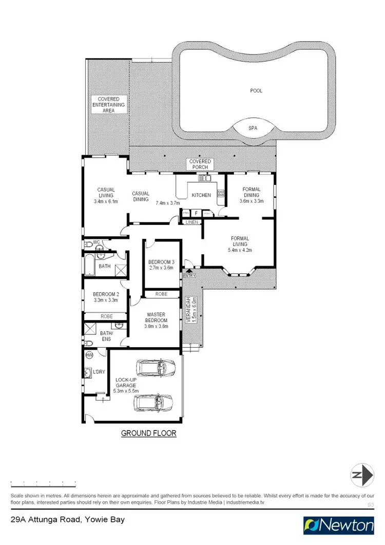 Floorplan of Homely house listing, 29a Attunga Road, Yowie Bay NSW 2228