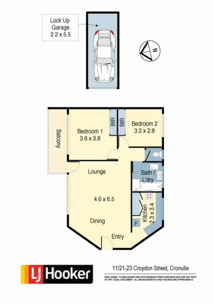 Floorplan of Homely apartment listing, 11/21-23 Croydon Street, Cronulla NSW 2230