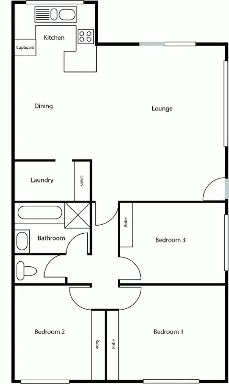 Floorplan of Homely house listing, 20 Reader Court, Banks ACT 2906