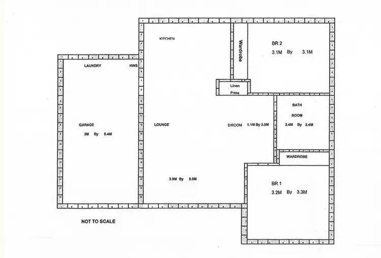 Floorplan of Homely villa listing, 1/133 Robert Road, Bentley Park QLD 4869