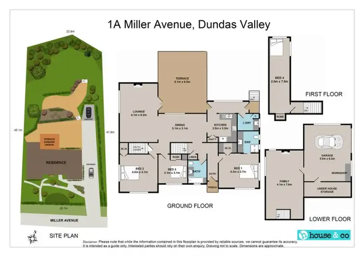 Floorplan of Homely house listing, 1a Miller Avenue, Dundas Valley NSW 2117