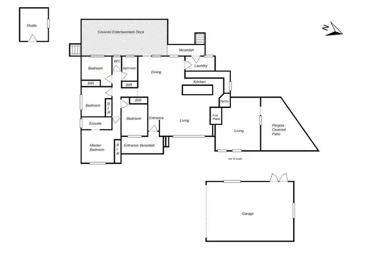 Floorplan of Homely house listing, 70 Bacchus Circuit, Kambah ACT 2902